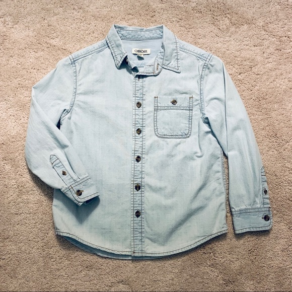 cherokee denim shirts